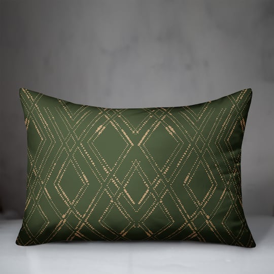 Diamond Lumbar Throw Pillow